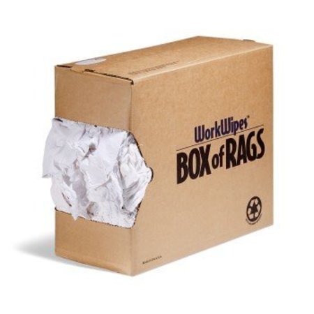 WORKWIPES Reclaimed White T-Shirt in Box 1 box WIP537